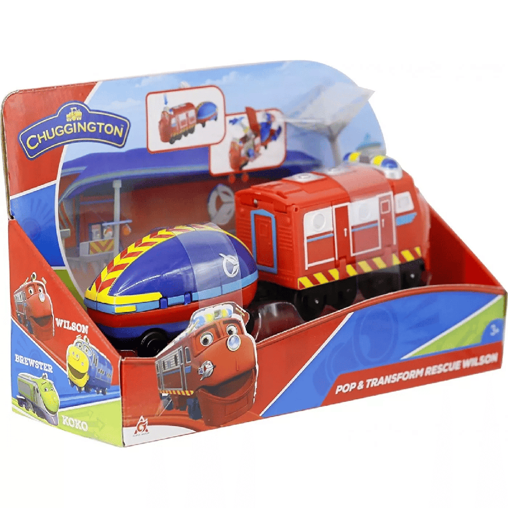 Chuggington Pop And Transform Rescue Wilson
